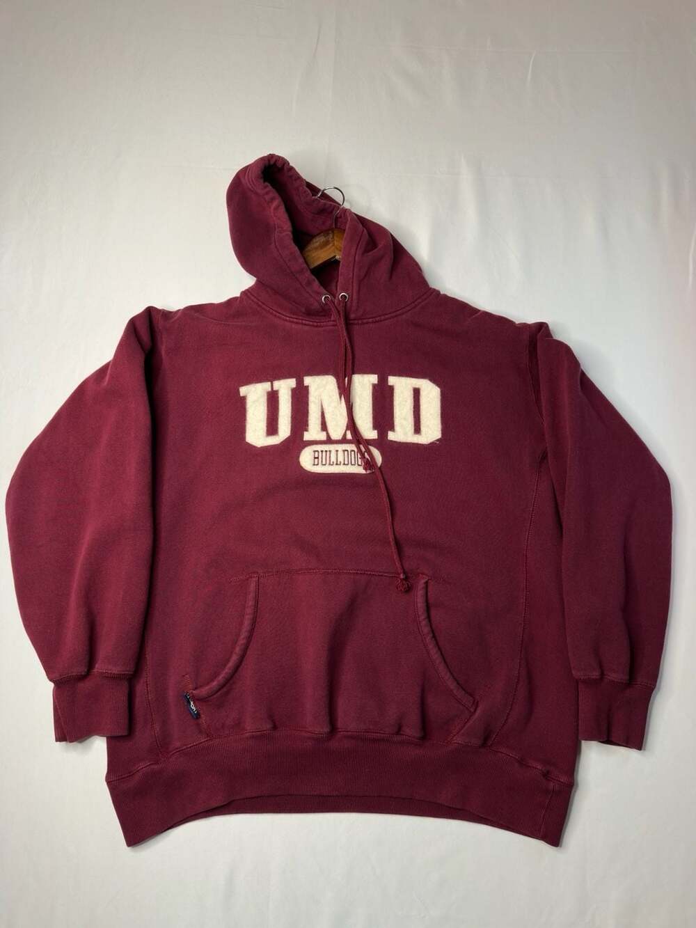 CI Sport UMD Bulldogs Maroon Fleece Hoodie Sweatshirt
